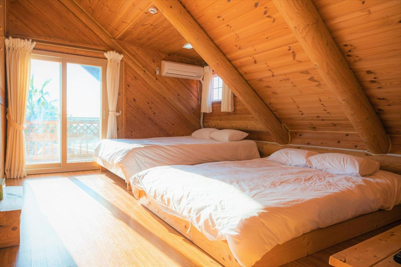 Jungmun Log Pension&Resort Seogwipo Extérieur photo