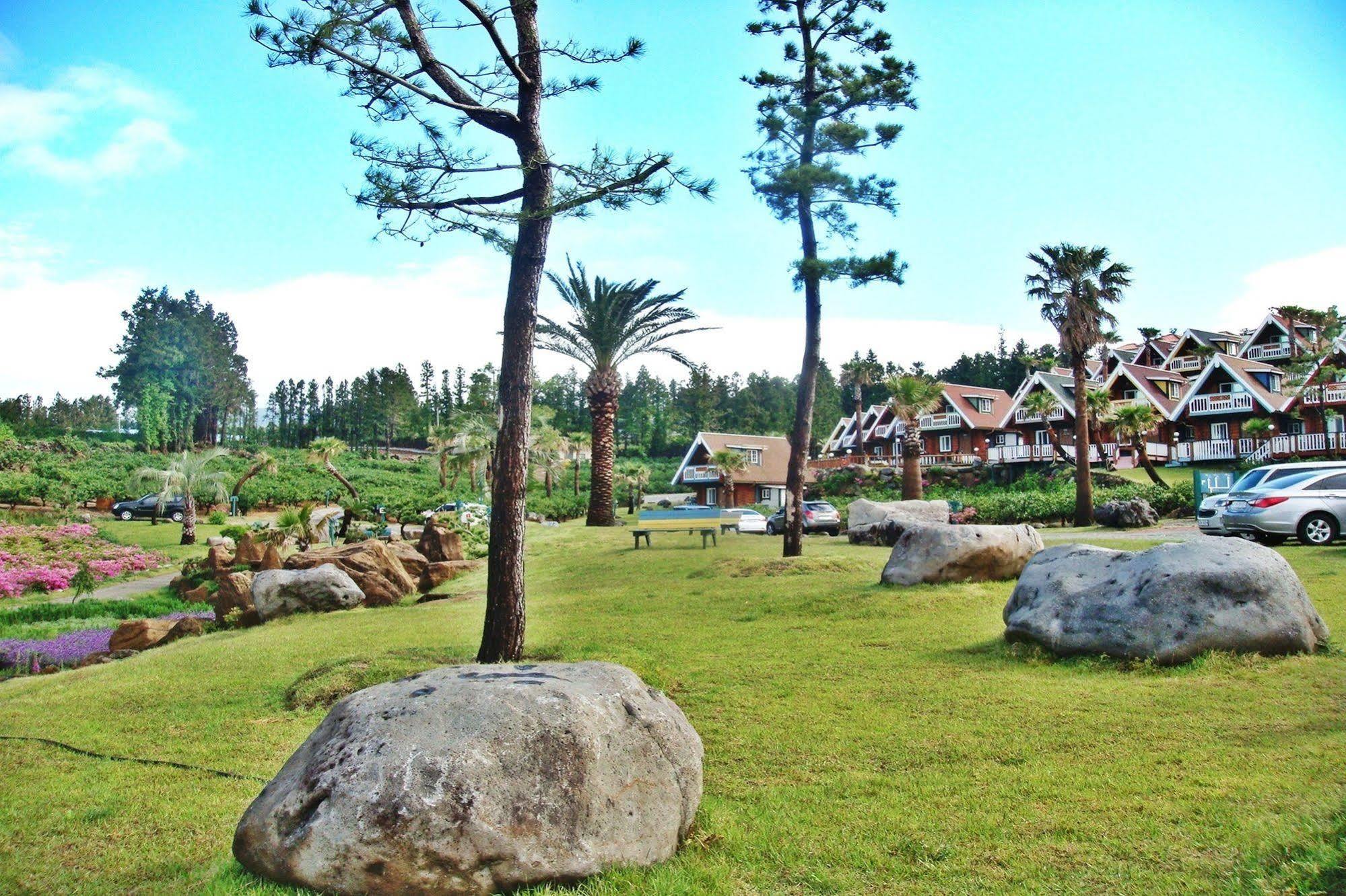 Jungmun Log Pension&Resort Seogwipo Extérieur photo